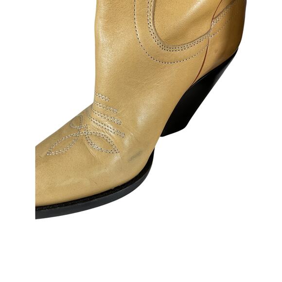 Isabel Marant Western Natural Larli Boots Size EU 37 / US 7 - Picture 13 of 15